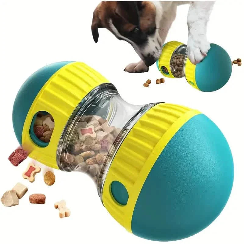 Dog Puzzle Toy with Adjustable Treat Dispensing